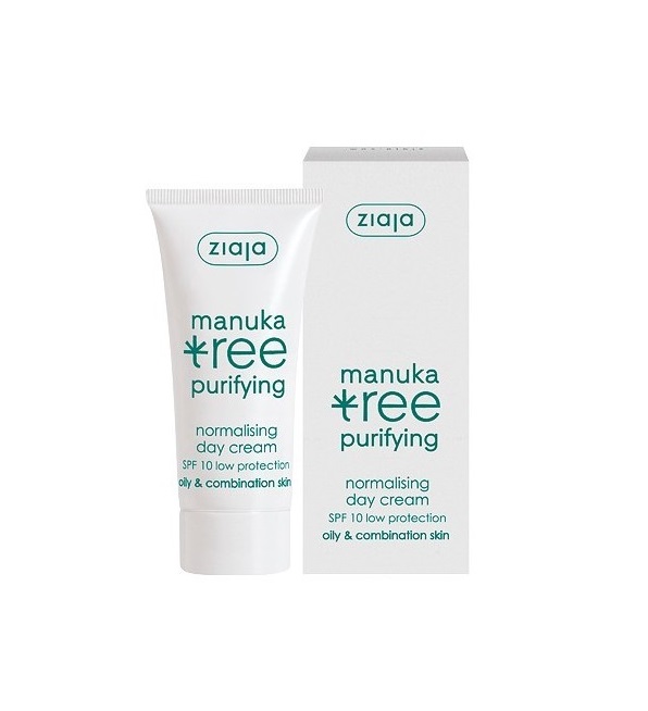 Ziaja Manuka Tree Purifying Normalising Day Cream SPF10 50ml