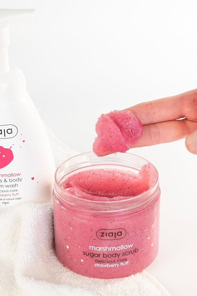 ZIAJA MARSHMALLOW SUGAR SCRUB 300ML