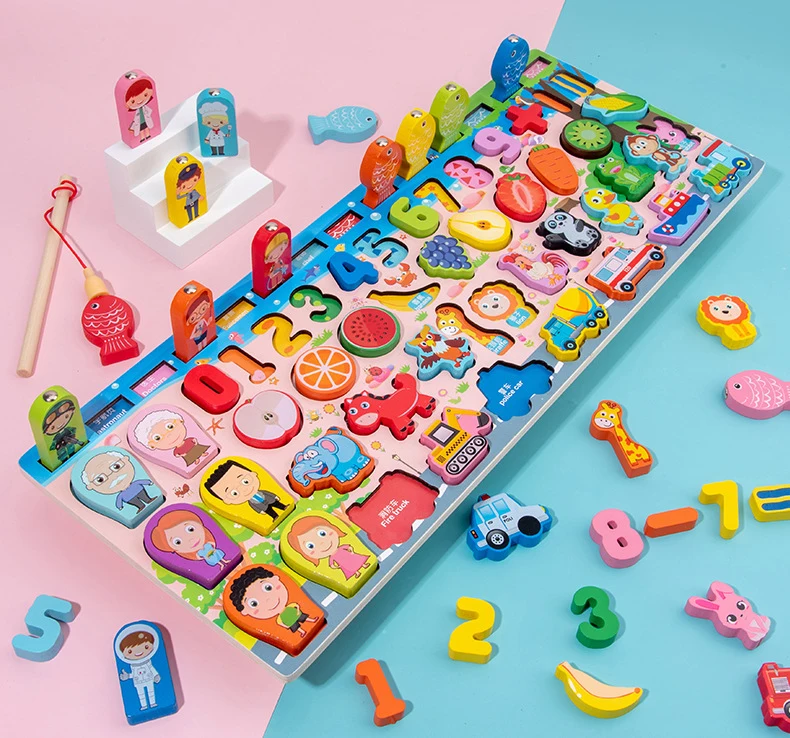 Magnetic fishing game