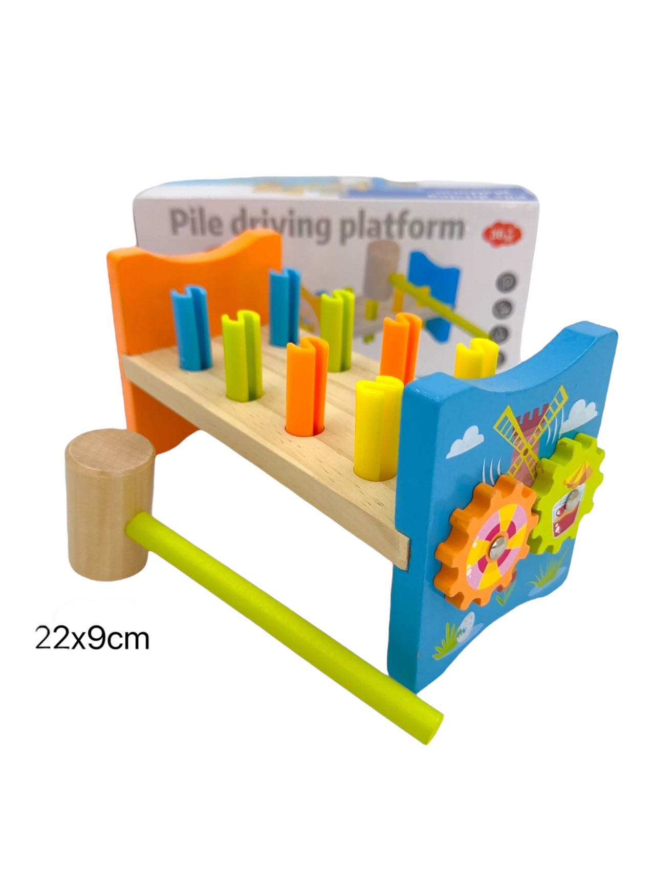 Wooden Hammering Toy -  for Kids 3 4 5 + Years Old