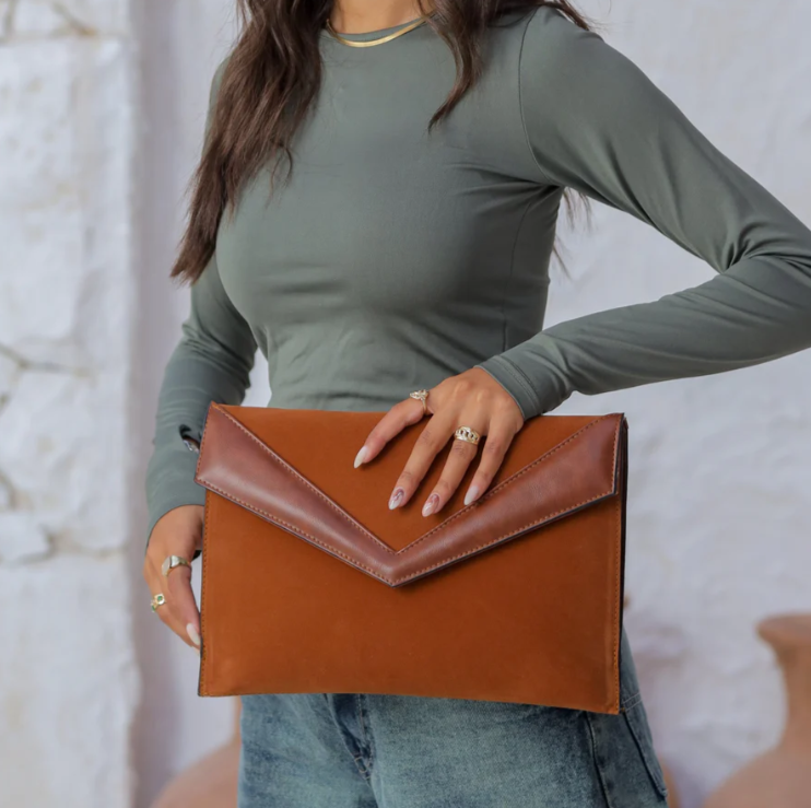 Python Envy Clutch Bag - Havan