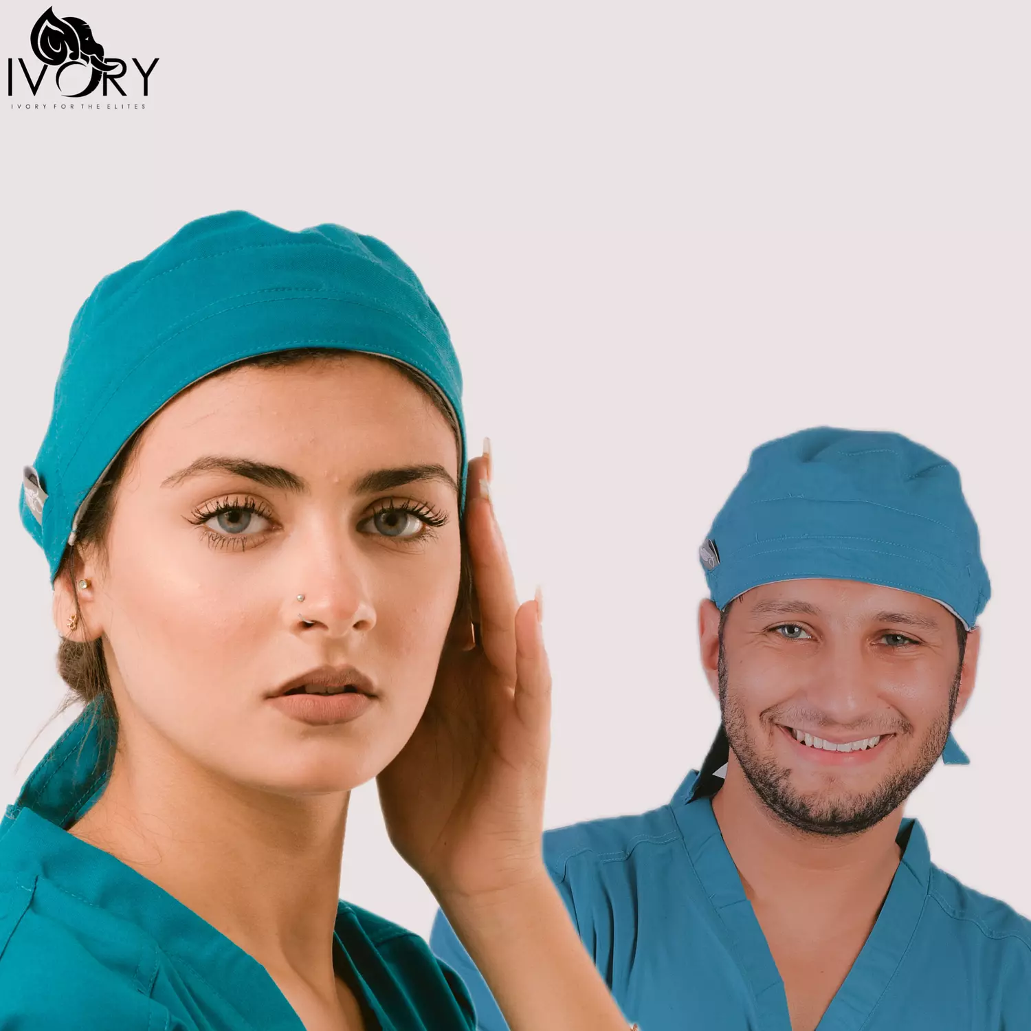 Turquoise Head Cap