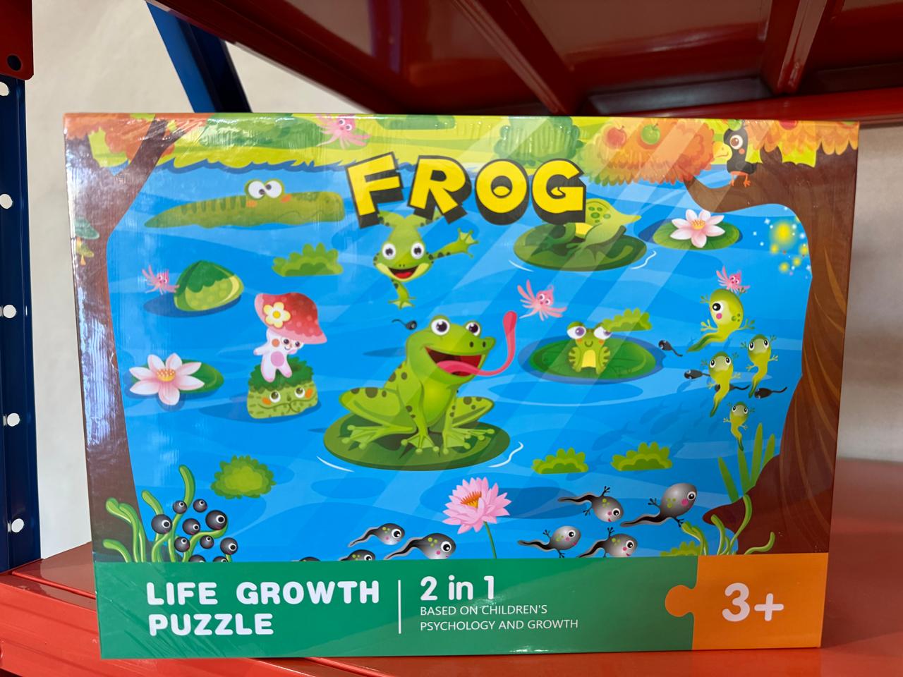 Magnetic Sticky Pieces Box- LIFE GROWTH PUZZLE- 3+
