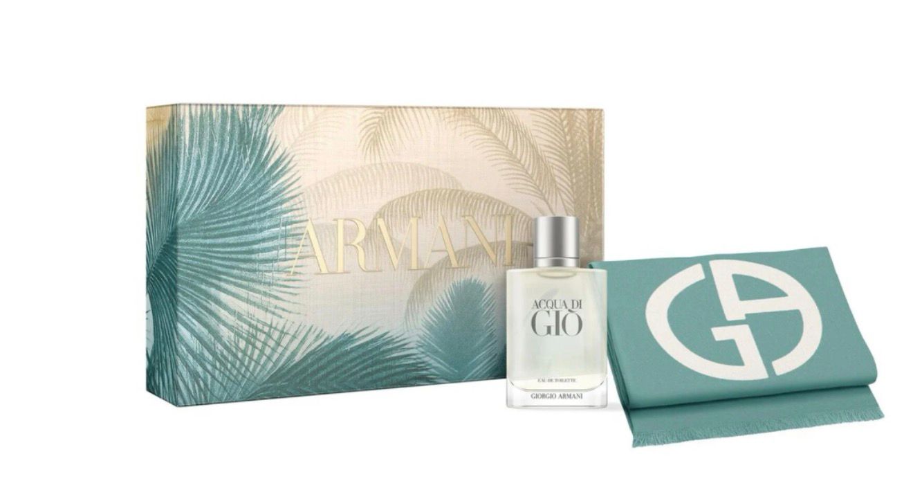 GIORGIO ARMANI- Acqua Di Gio EDT & Towel Gift Set