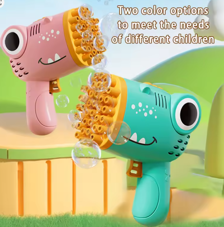 Dinosaur Bubble Handheld Bubble Machine